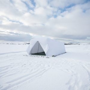 Бескаркасная палатка  21х6х5 м